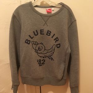 Puma “BlueBird” crew neck hoodie